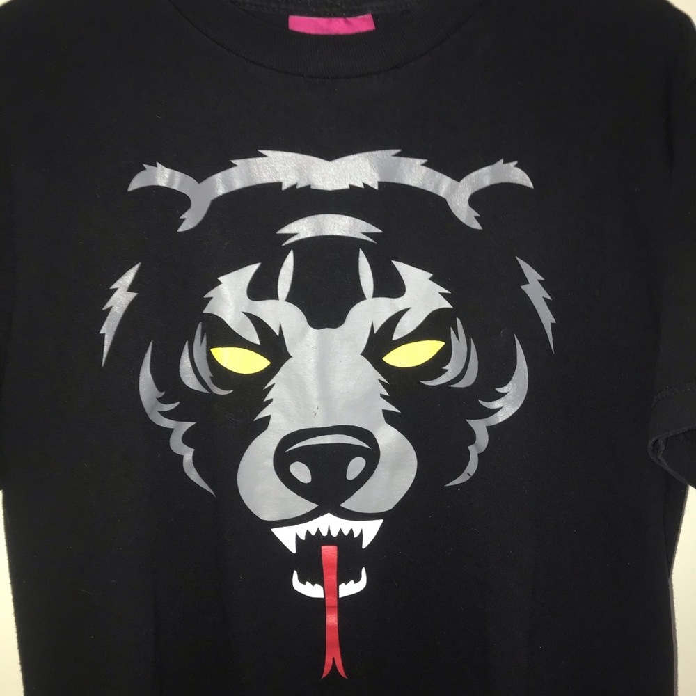 Mishka bear and serpent shirt